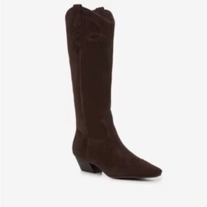 Steve Madden Dark Brown Heeled Boots